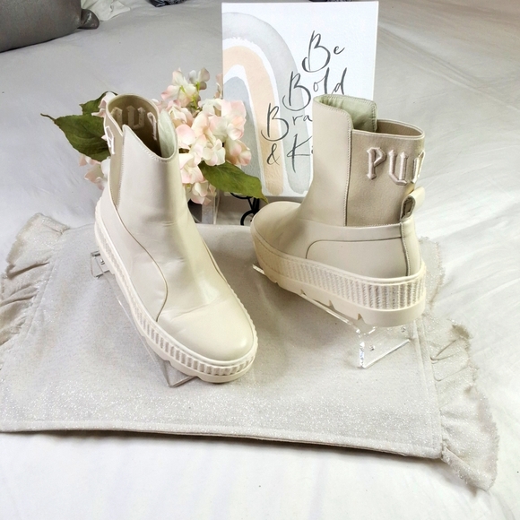 Fenty by Rihanna Boots Elegant Wear Office Wear Career - Picture 13 of 16